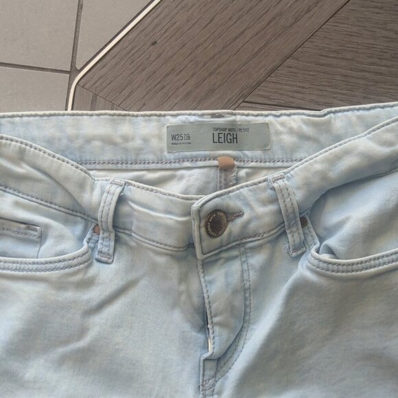 Cheap Monday Light Blue Skinny Jeans + Top Shop Leigh Jeans Bundle Fit Size 25 - Picture 6 of 6